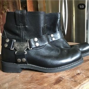 Motorcycle/engineer/harness booties